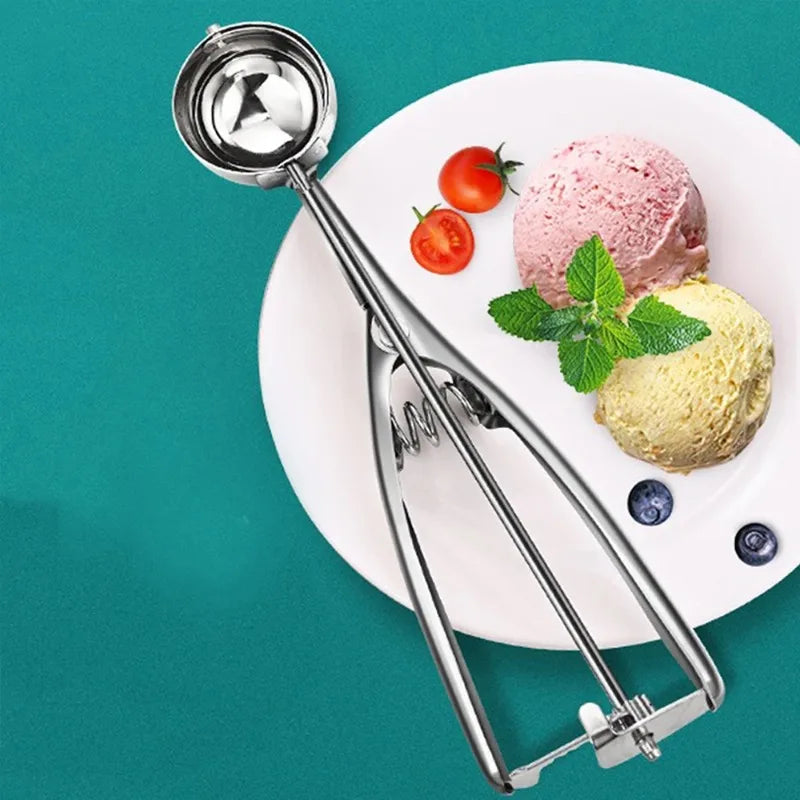 Stainless Steel Trigger Ice Cream Scoop & Ball Maker Ice Cream Scoop Babs