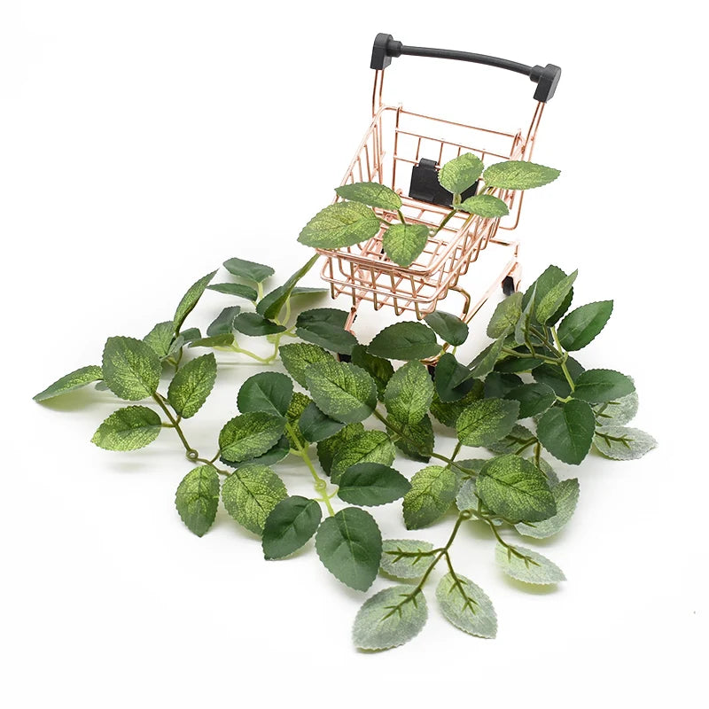 30/50pcs Silk Artificial Leaves for Wedding & DIY Decor Artificial Silk Leaves Babs