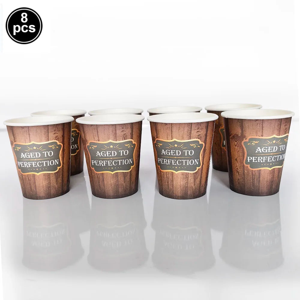 Whiskey Party Decor Set – Balloons, Banner & Table Honeycomb Party Decoration Set Babs VIOLET/紫罗兰