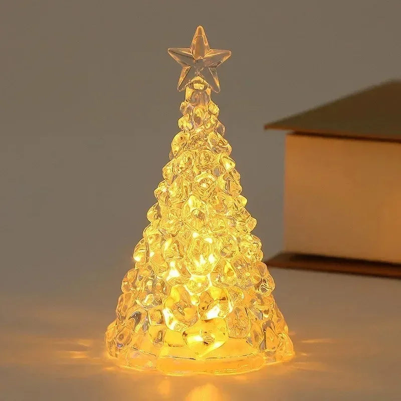 Crystal Star Rainbow Pentagram Night Light – Atmosphere Lamp Crystal Night Light Babs