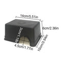 Reptile Hide Box Cave | Snake Lizard Gecko Shelter S/M/L Reptile Hide Box Babs M