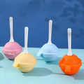 Silicone Lollipop Ice Ball Mold – DIY Popsicle Maker 4-Pack Ice Cream Mold Babs Mixed-4PCs
