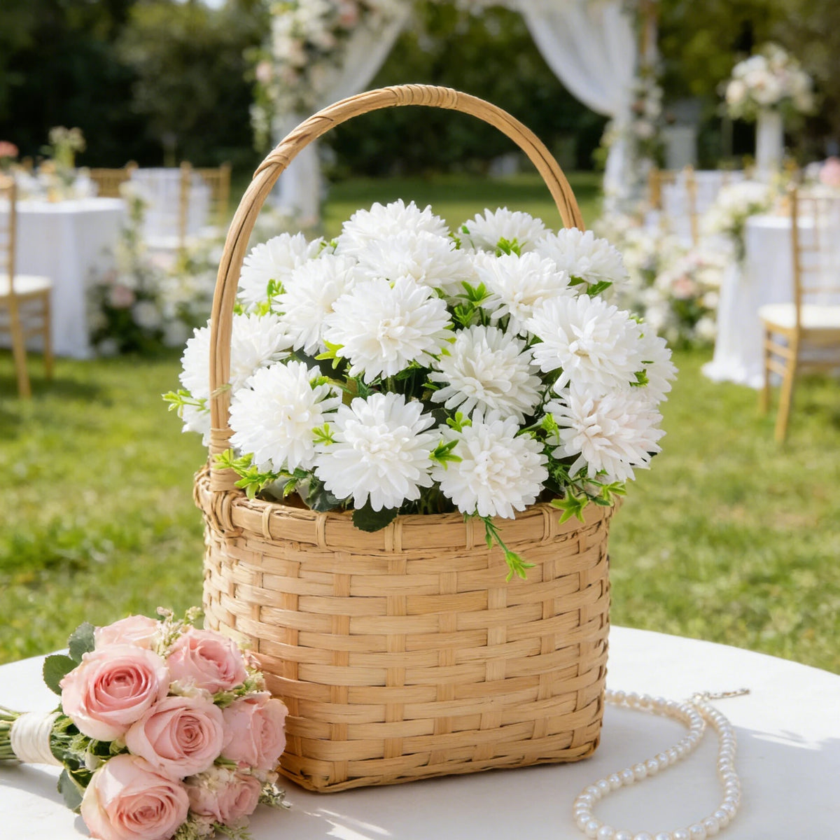 Artificial Silk Chrysanthemum Flowers – Wedding & Home Decor Artificial Silk Flowers Babs
