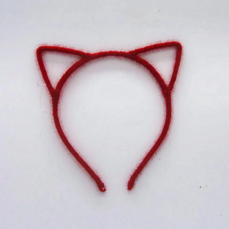 LED Flashing Cat & Fox Ears Headband – Glowing Party Hair Hoop