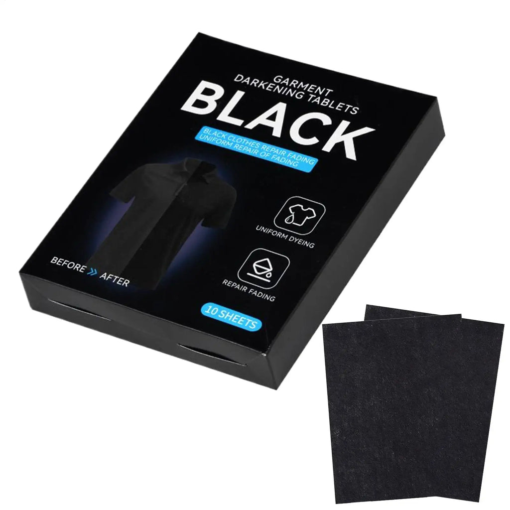Black Fabric Dye Laundry Tablets – Color Protection Sheets 10pk Fabric Dye Tablets Babs