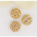 3 Pcs Zinc Alloy Hollow Spacer Beads – DIY Jewelry Components Jewelry Spacer Beads Babs 3PCS