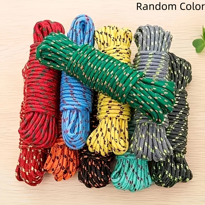 10M Nylon Clothesline – Indoor, Outdoor & Camping Rope Nylon Clothesline Rope Babs