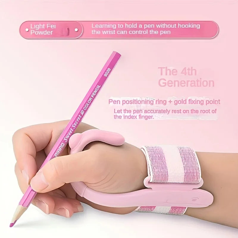 Silicone Wrist Correction Pen Holder – Ergonomic Writing Aid Writing Correction Aid Babs
