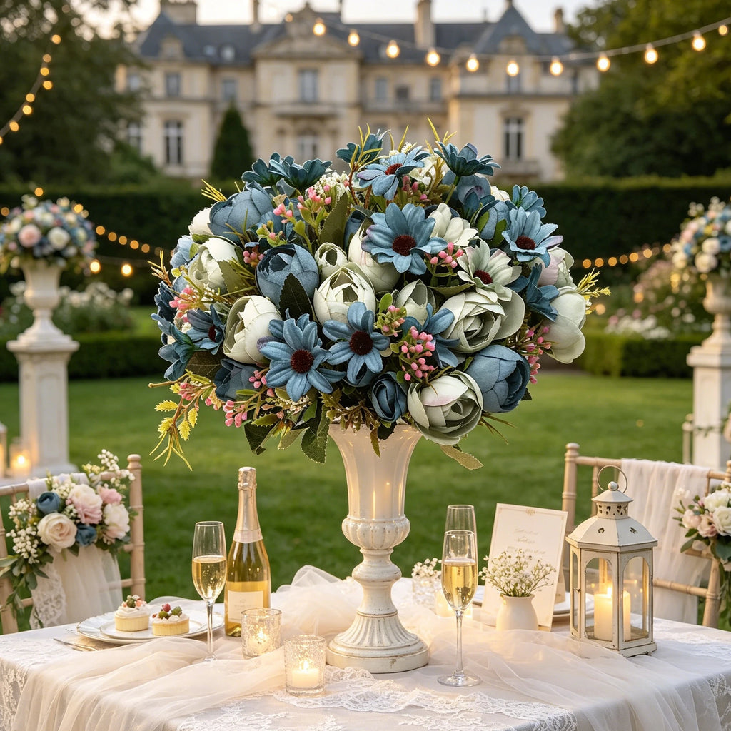 Artificial Silk Peony Bouquet | Wedding & Home Décor Flowers Artificial Flower Bouquet Babs