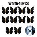 Outdoor Solar Butterfly Wall Lamp – Balcony & Courtyard Light Solar Outdoor Wall Lamp Babs White 10PCS
