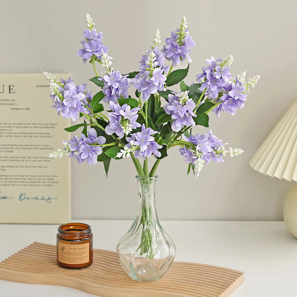 Silk Artificial Moundlily Flowers – Wedding & Home Décor Bouquet Artificial Flower Bouquet Babs