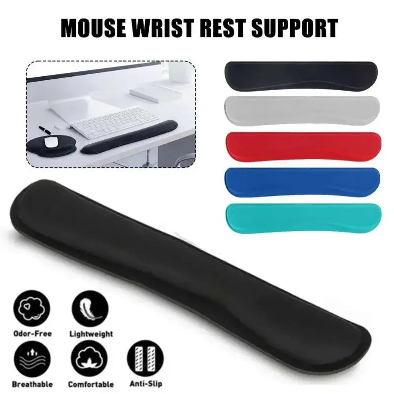 Memory Foam Keyboard Wrist Rest Pad – Non-Slip EVA Support Keyboard Wrist Rest Babs
