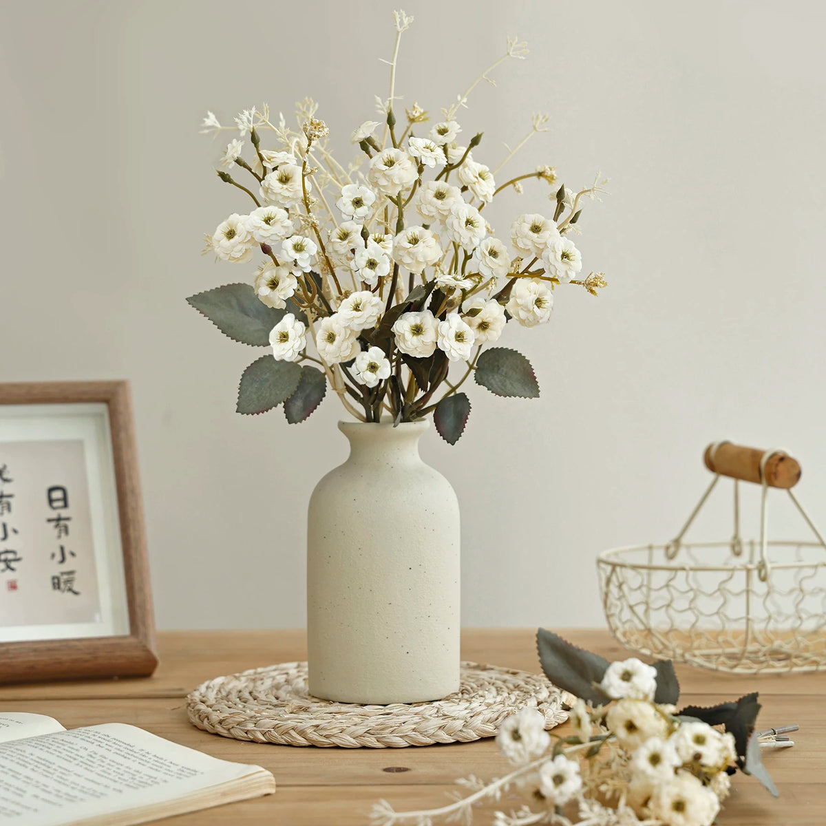 Silk Peony Artificial Flower Bouquet – Wedding & Home Décor Artificial Flower Bouquet Babs