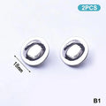 2pcs Adhesive Metal Phone Charm Holder & Keychain Hook Phone Charm Holder Babs B1