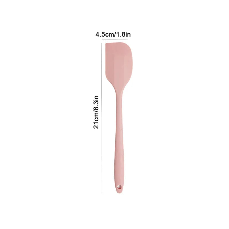 Silicone Cream Spatula – Heat-Resistant Non-Stick Baking Tool Silicone Baking Spatula Babs F03S-Pink