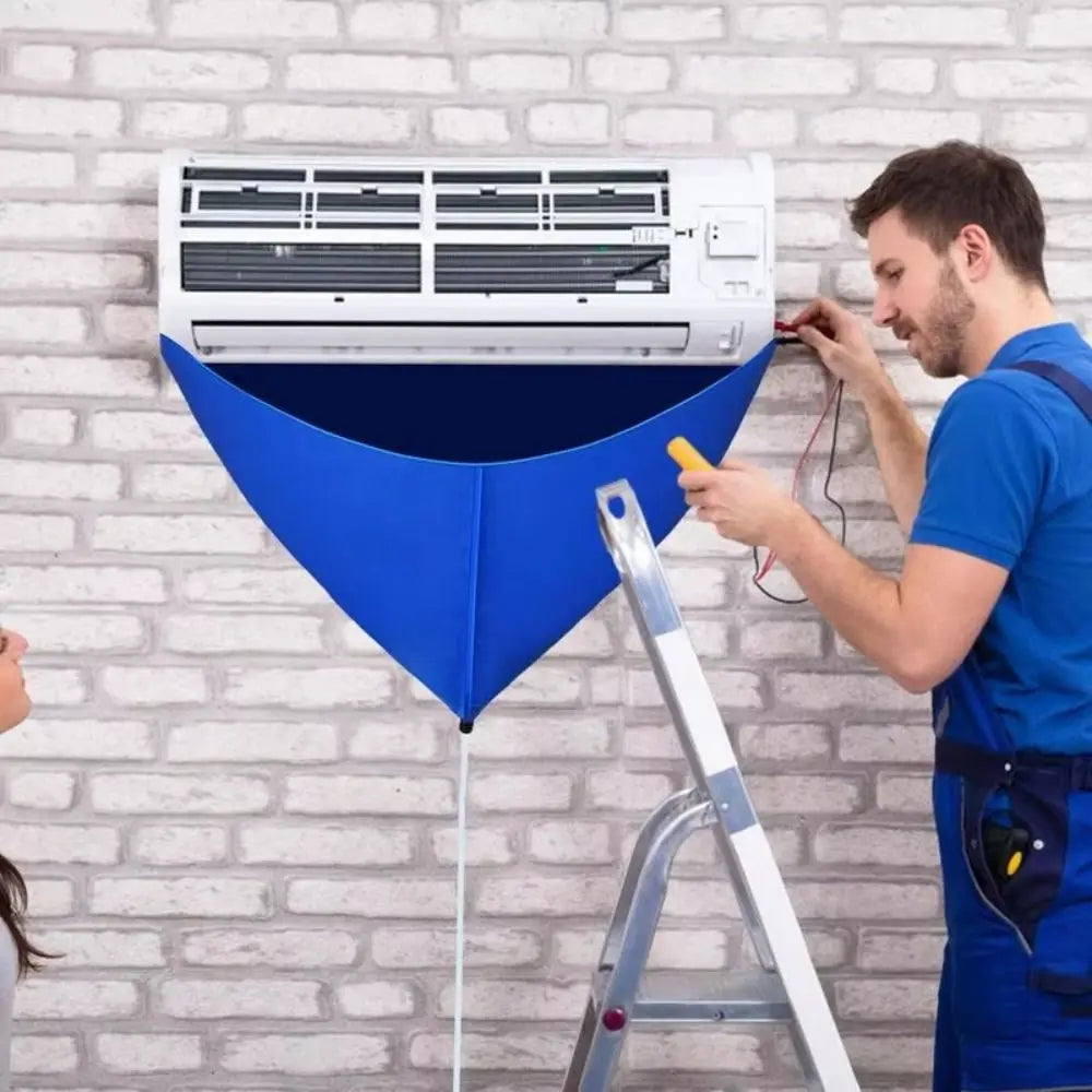 Wall-Mounted AC Cleaning Bag Kit – Leakproof & Waterproof AC Cleaning Kit Babs