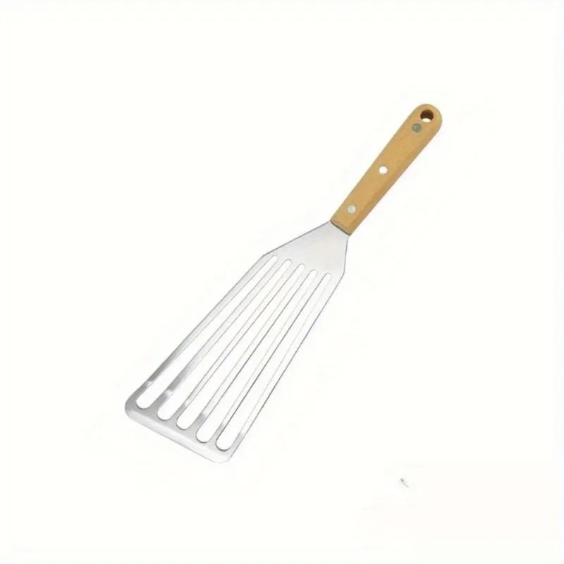 Stainless Steel Slotted Fish Spatula – Multi-Purpose Kitchen Tool Kitchen Spatula Babs
