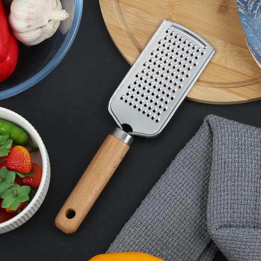 Stainless Steel Lemon Zester & Cheese Grater – Multi-Purpose Kitchen Grater Zester Babs