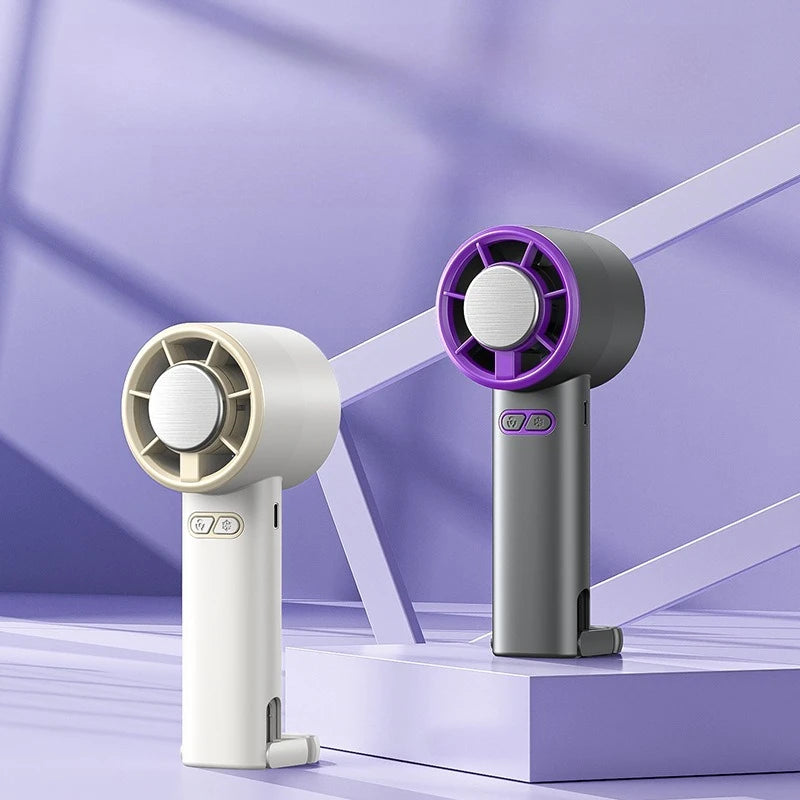 USB Handheld Mini Cooling Fan – 5 Speed Foldable Type-C Handheld Cooling Fan Babs