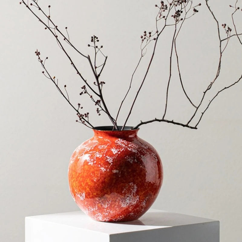 Ceramic Vase Modern Aesthetic Flower Bottle – Home Décor Ceramic Decorative Vase Babs