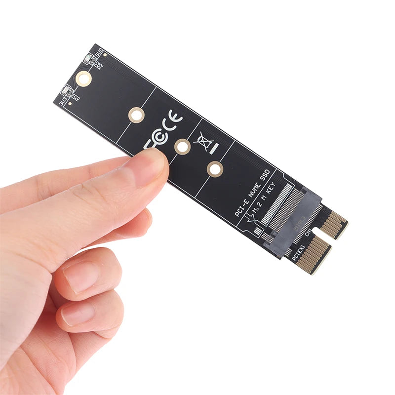 PCIe X1 to M.2 NVMe SSD Adapter – M Key Riser Card SSD Adapter Card Babs