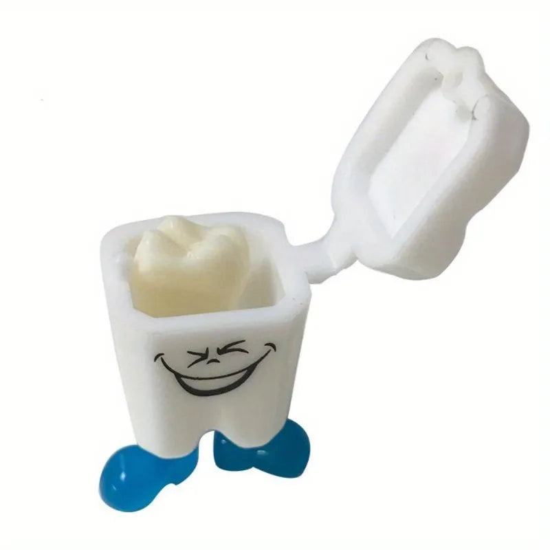 10-Pack Baby Tooth Keepsake Box | Cartoon Kids Teeth Organizer Tooth Keepsake Box Babs
