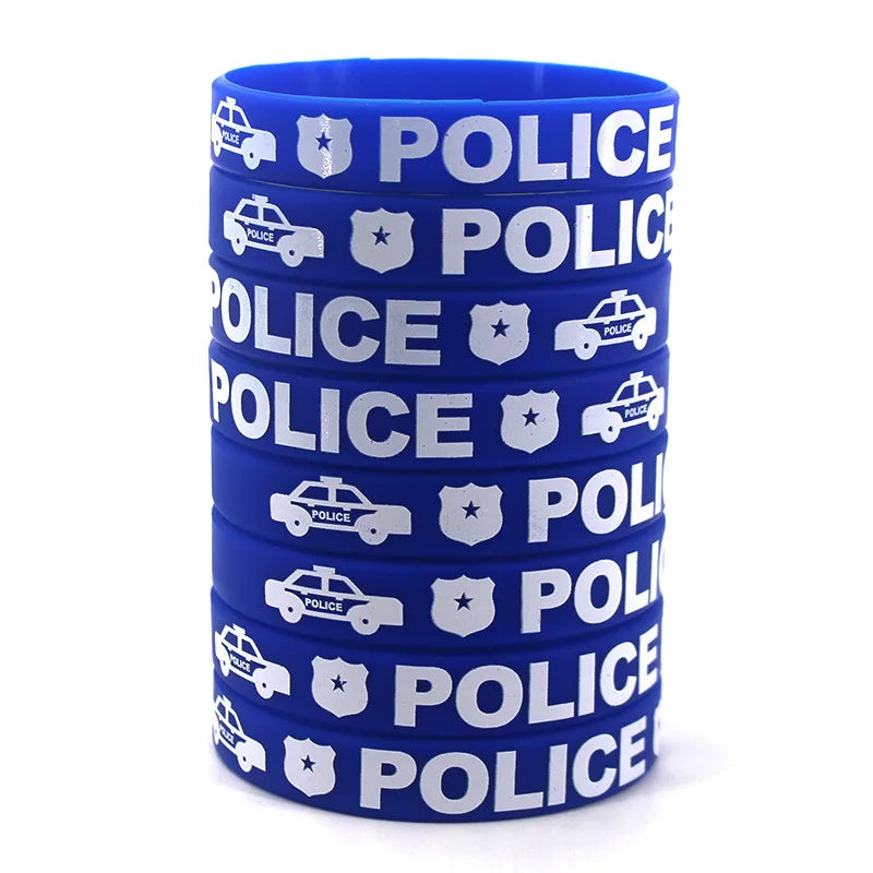 Police Theme Kids Party Supplies – Plates, Cups & Balloons Set Party Supply Set Babs wristband As pictures show