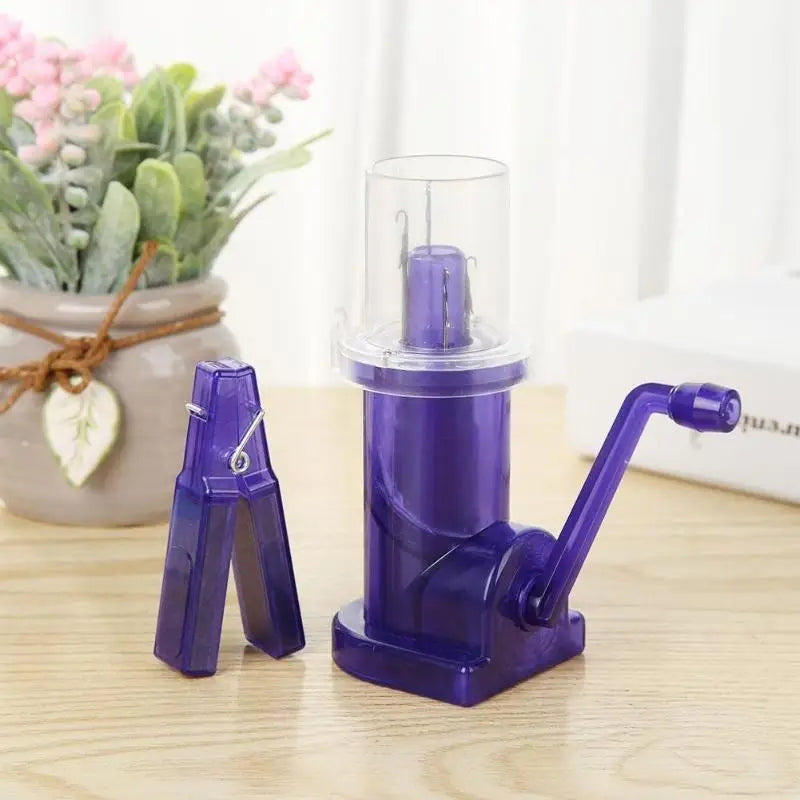 Hand-Operated Spool Knitting Machine – DIY Bracelet Weave Tool Spool Knitting Machine Babs