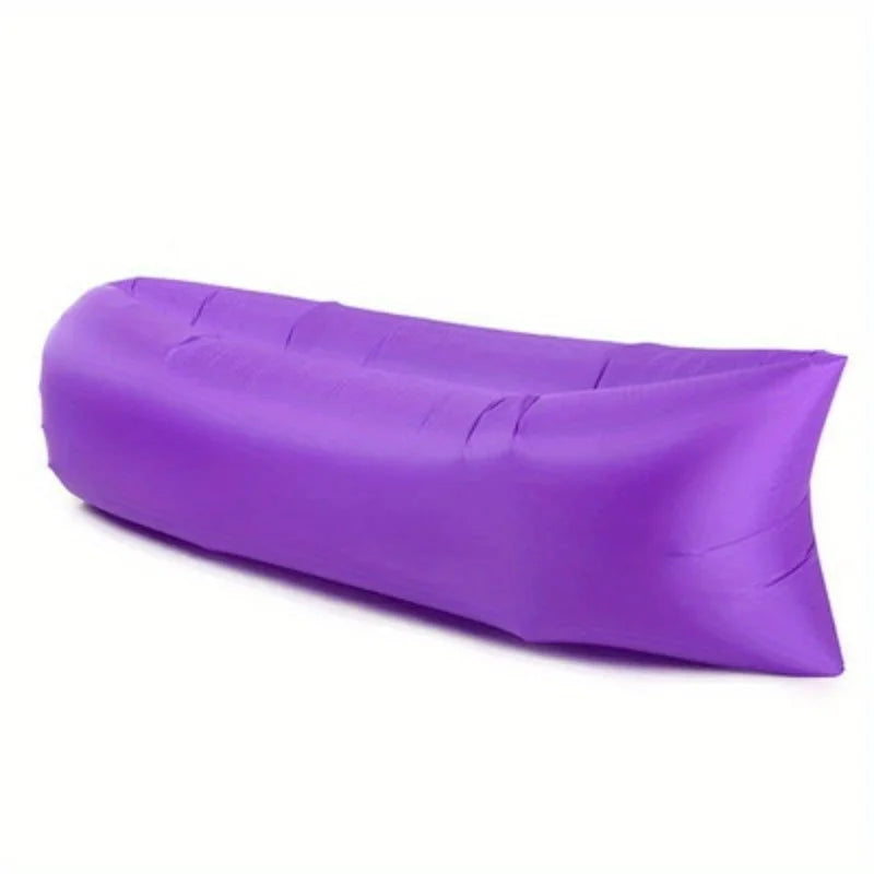 Inflatable Reclining Sofa Bed – Camping & Beach Air Lounger Inflatable Air Lounger Babs Purple
