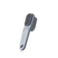 Double-Sided Rubber Shoe Brush – Soft Bristles & Waterproof Shoe Cleaning Brush Babs Gray