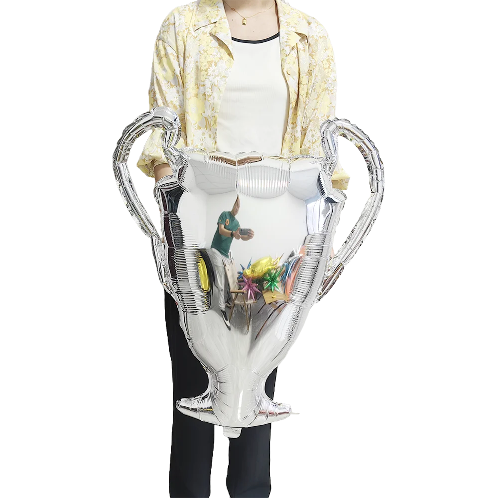 Gold Champion Trophy Foil Balloons – 3-Piece Party Set Foil Party Balloons Babs