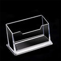 Transparent Acrylic Desktop Business Card Holder Display Stand Business Card Holder Babs Clear