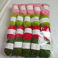 20Pcs Soft Milk Cotton Yarn Set – 4-Strand DIY Craft Yarn Craft Yarn Set Babs Set 28