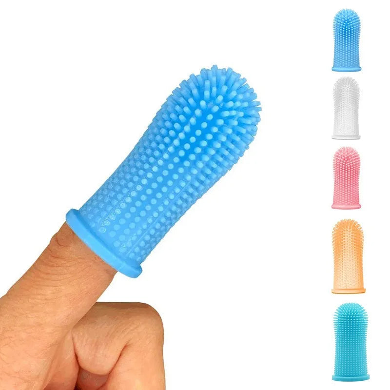 Pet Finger Toothbrush – 360° Soft Bristle Dental Care for Pets Pet Finger Toothbrush Babs