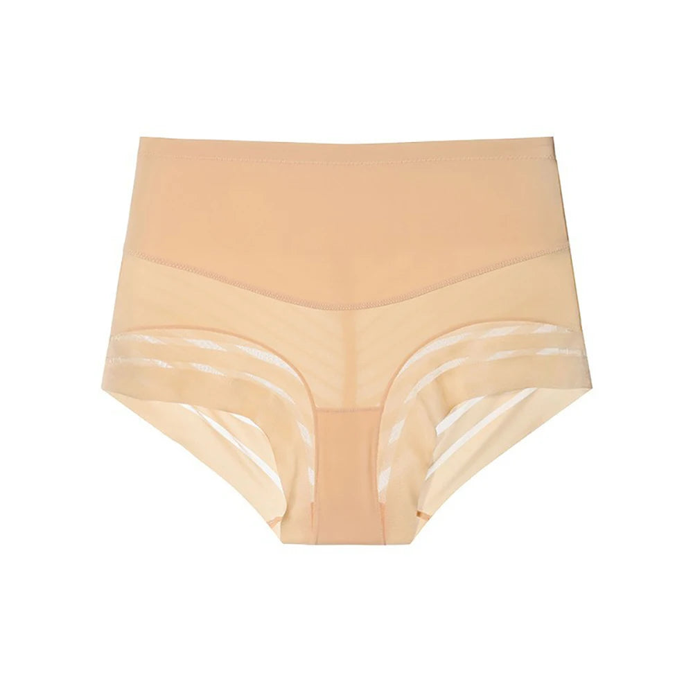 Women's High Waist Tummy Control Boyshort Shapewear Panties Shapewear Boyshorts Babs Beige S 1pc
