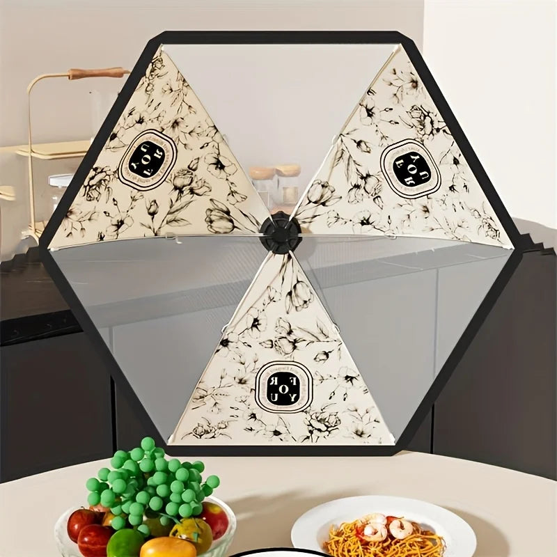 Foldable Mesh Food Cover – Dustproof & Fly-Proof Dining Cover Mesh Food Cover Babs