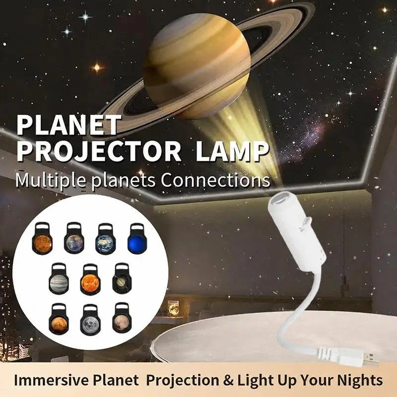 USB Star Projector Night Light – Galaxy, Ocean & Sky Modes Star Projector Lamp Babs