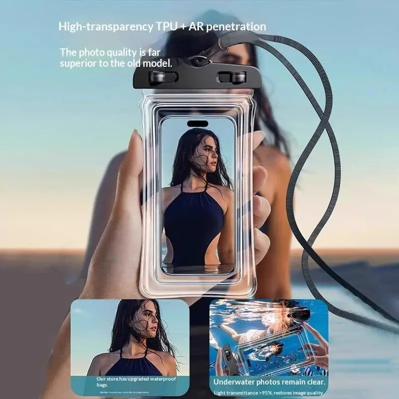 Waterproof Phone Pouch Dry Bag for Swimming Beach Water Sports Waterproof Phone Pouch Babs