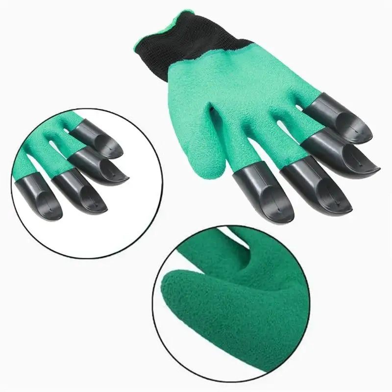 8-Piece Garden Claw Gloves – ABS Plastic Digging & Planting Garden Claw Gloves Babs