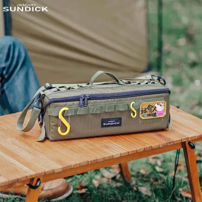 HOMEFISH Waterproof Camping Gear Storage Bag + Shoulder Strap Camping Storage Bag Babs