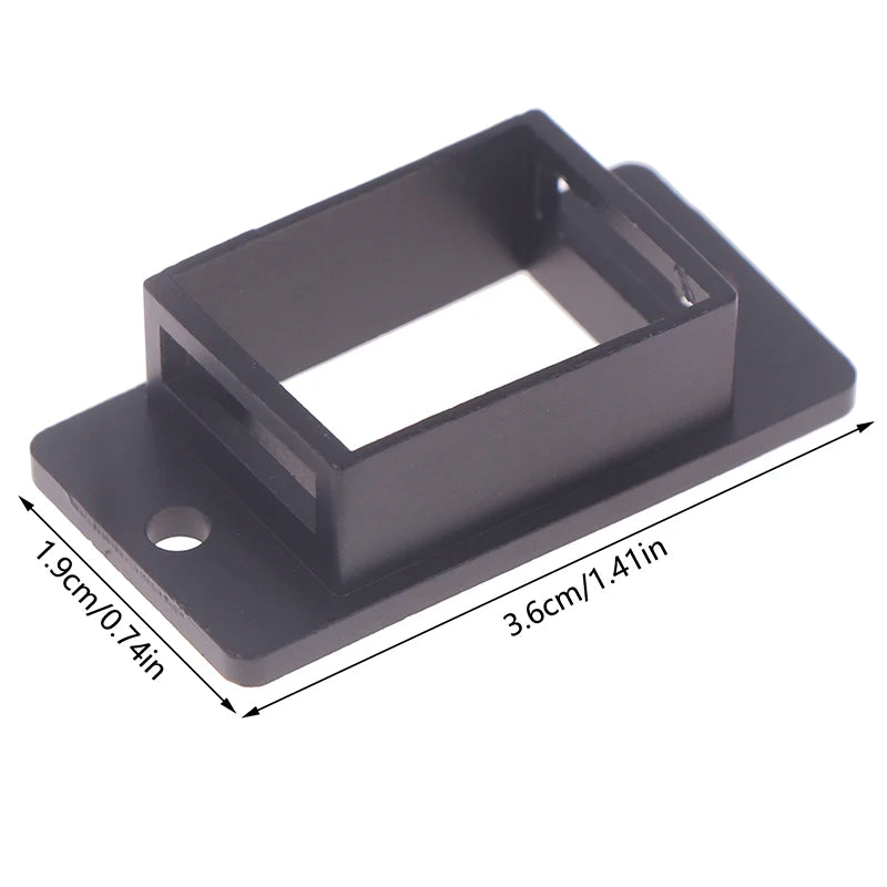 RJ45 1-Port Metal Keystone Panel Mount Bracket Adapter Holder Keystone Panel Bracket Babs