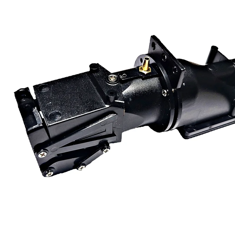 26mm RC Water Jet Thruster Pump – 3-Blade, Fits 540/550 Motor RC Boat Thruster Babs Black NONE
