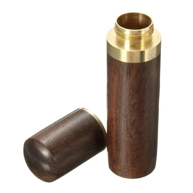 Wooden Toothpick Holder Bucket – Portable Mini Box, Set of 2 Toothpick Holder Babs