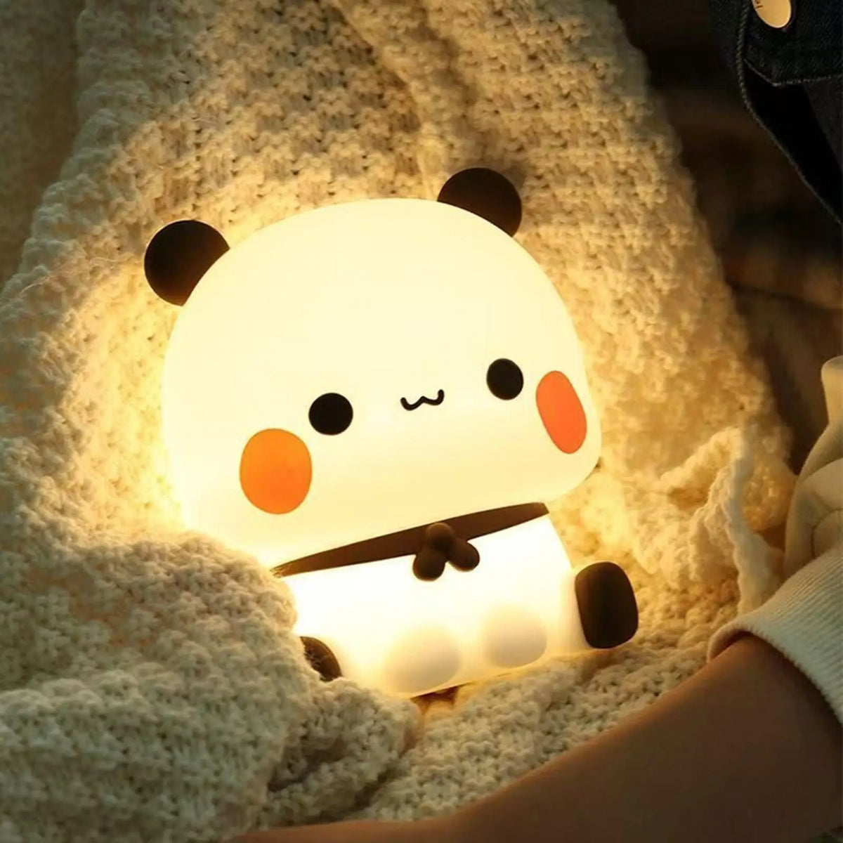 Cute Animal Silicone LED Night Light – Dimmable Touch Lamp for Kids Kids Night Light Babs