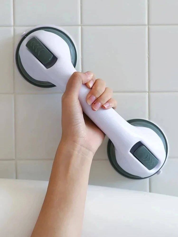 Suction Cup Shower Grab Bar – Non-Slip Bathtub Safety Handle Bathroom Grab Bar Babs
