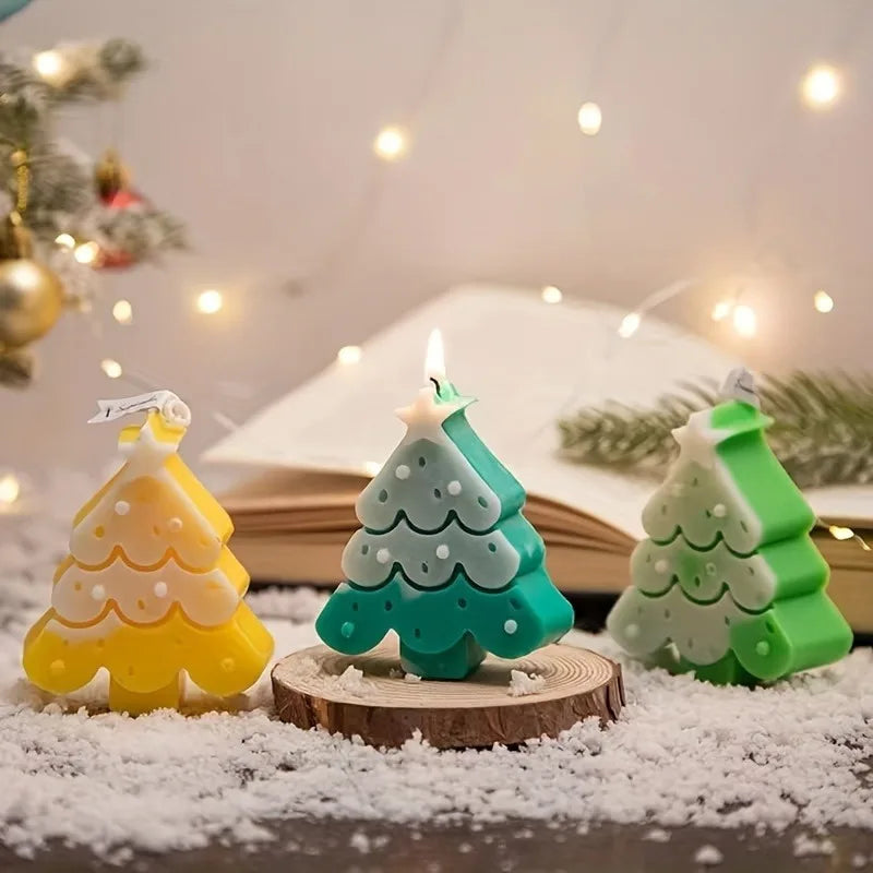 Christmas Silicone Candle & Cookie Mold – DIY Holiday Craft Tool Silicone Craft Mold Babs