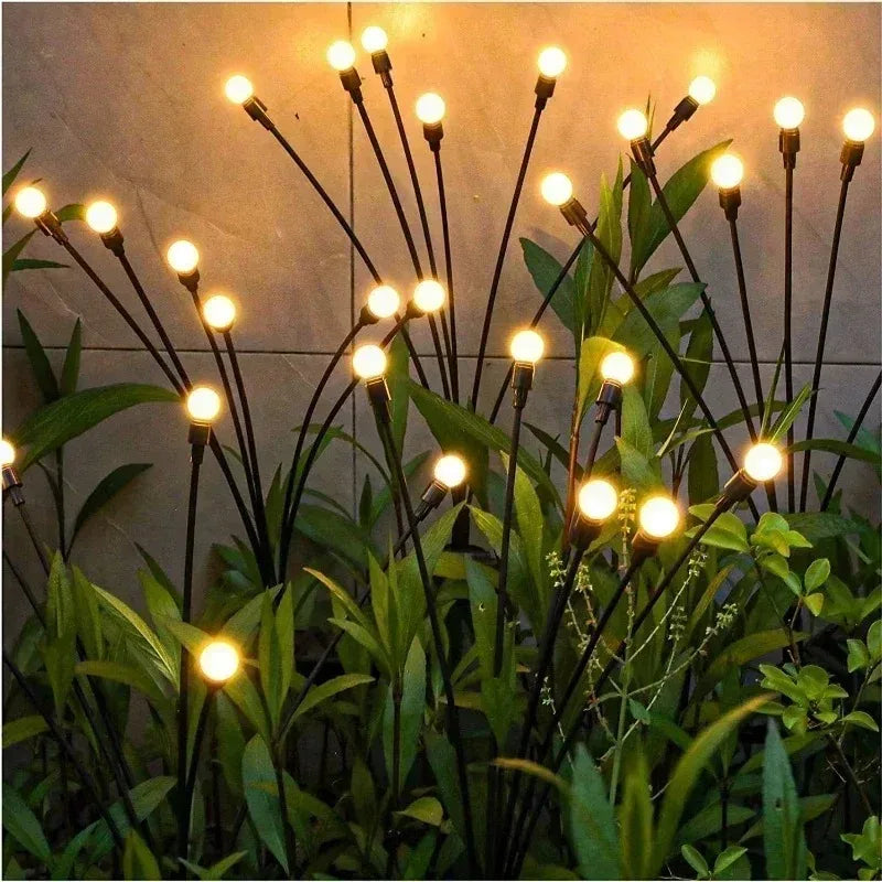 Solar Firefly String Lights – Outdoor Garden & Lawn Décor Solar Garden Lights Babs