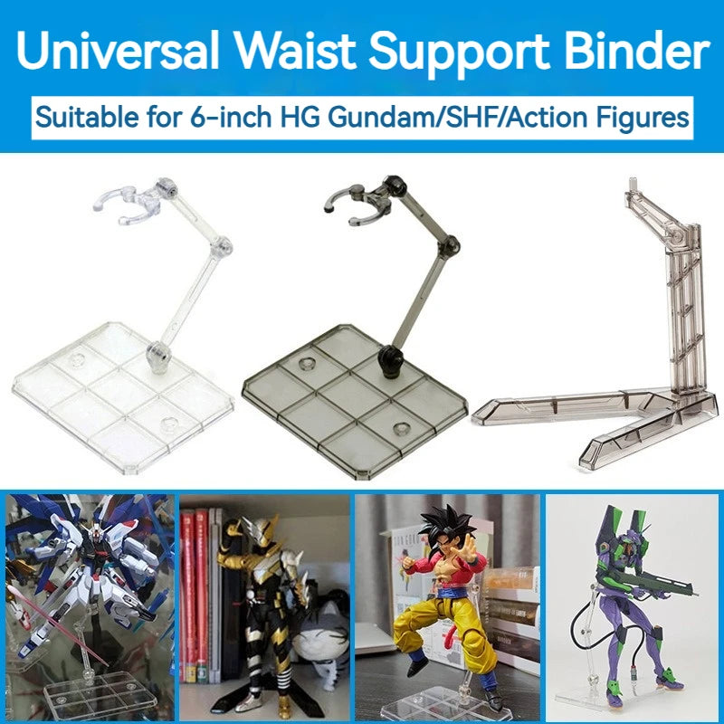 Acrylic Figure Display Stand for Gundam 1/144 & 6-Inch Models Figure Display Stand Babs