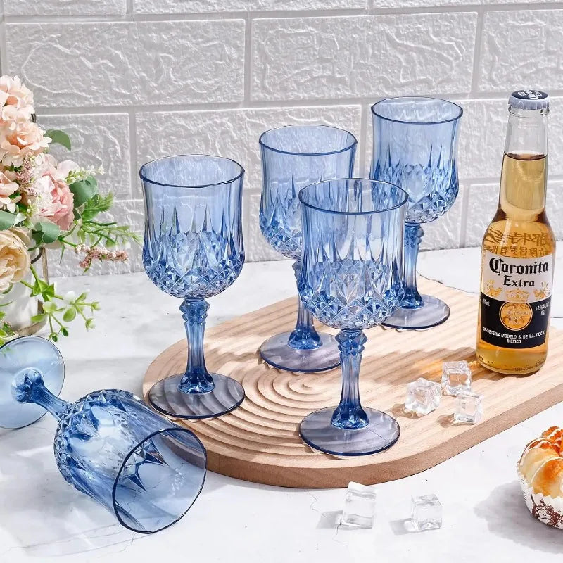 12-36PCS Shatterproof Plastic Champagne Flutes – Reusable Glasses Champagne Flutes Set Babs