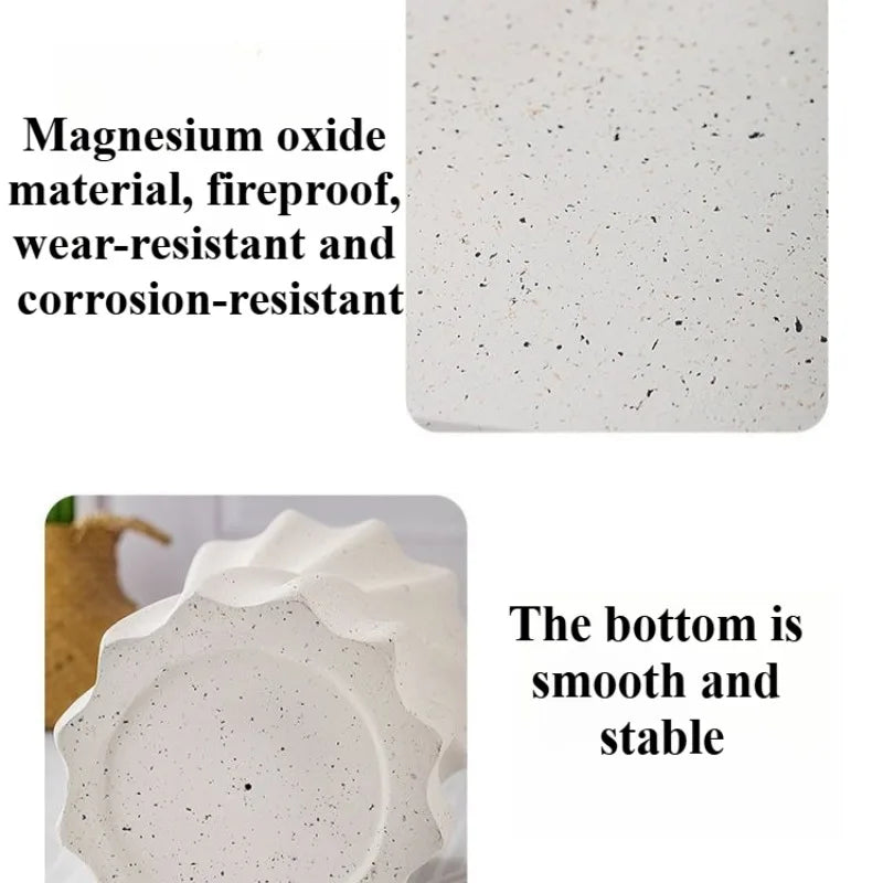 Nordic Round Coffee Table | Modern Marble-Finish Living Room Table Round Coffee Table Babs